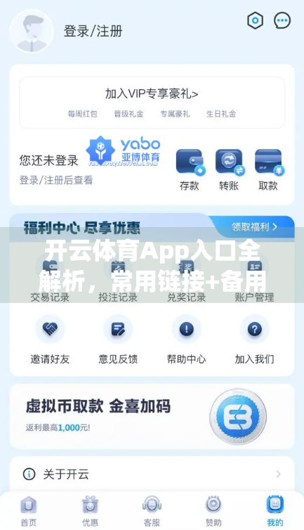开云体育App入口全解析，常用链接+备用方案，让你畅享赛事直播不卡顿！