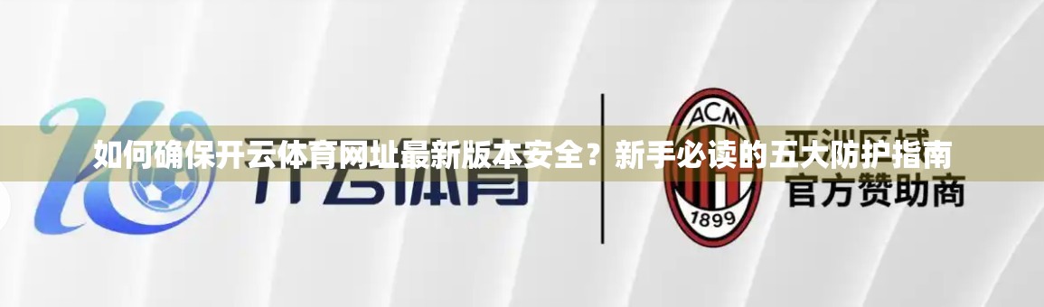 如何确保开云体育网址最新版本安全？新手必读的五大防护指南
