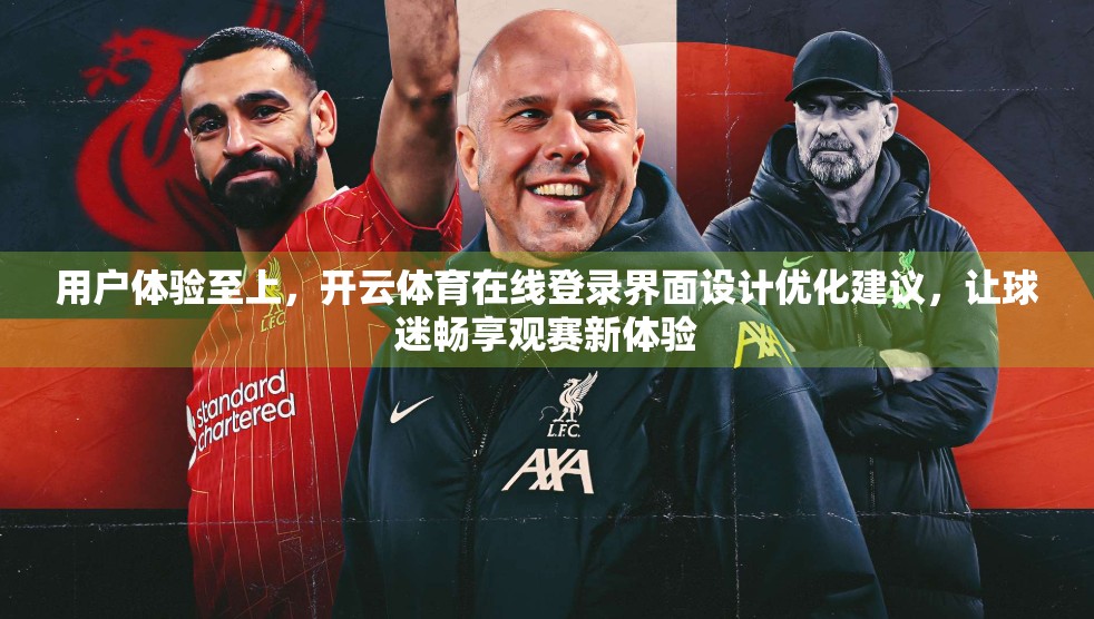 用户体验至上，开云体育在线登录界面设计优化建议，让球迷畅享观赛新体验