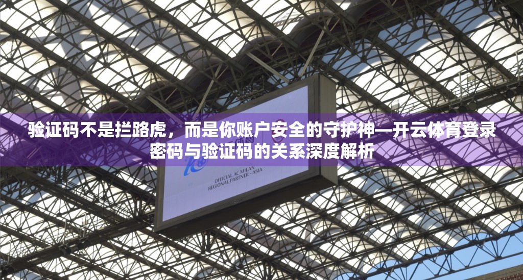 验证码不是拦路虎，而是你账户安全的守护神—开云体育登录密码与验证码的关系深度解析