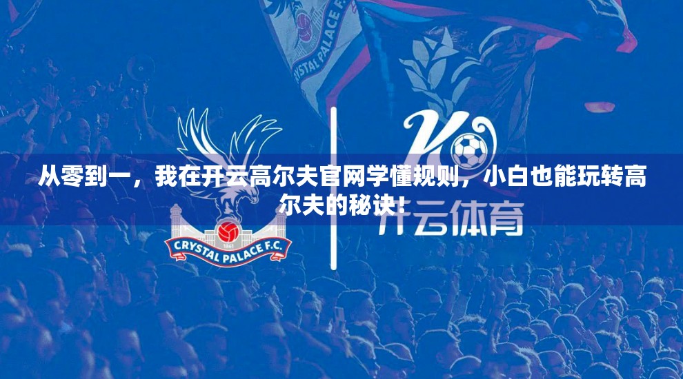 从零到一，我在开云高尔夫官网学懂规则，小白也能玩转高尔夫的秘诀！